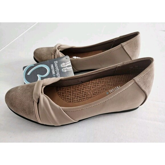 BareTraps Soft Bronze Nima Hidden Heel posture plus balance align Size 6 NWT - Picture 2 of 8